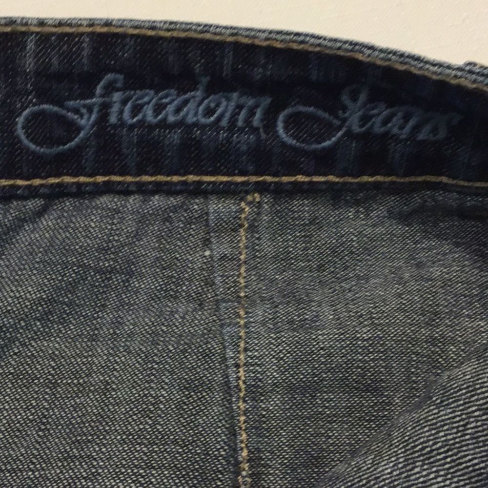 freedom Jeans Denim Skirt w/Four Pockets - Picture 6 of 8